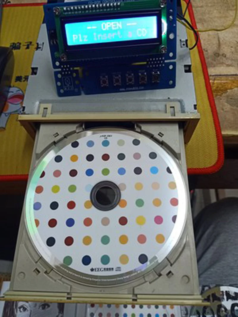 CD-ROM DVD-ROM IDE Оптический привод контроллер Аудио плеер ROM к проигрывателю + пульт