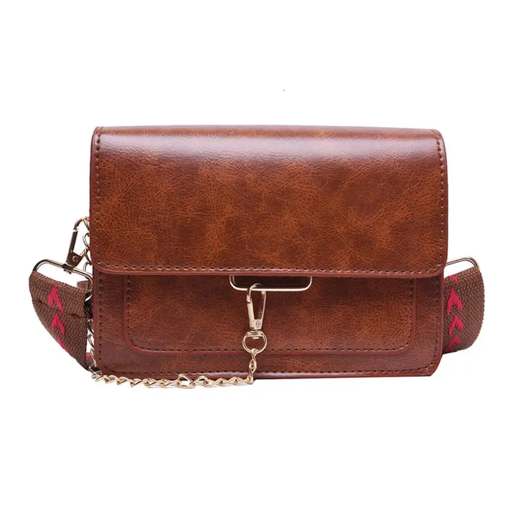 Женская сумка-мессенджер через плечо модная повседневная сумочка из натуральной