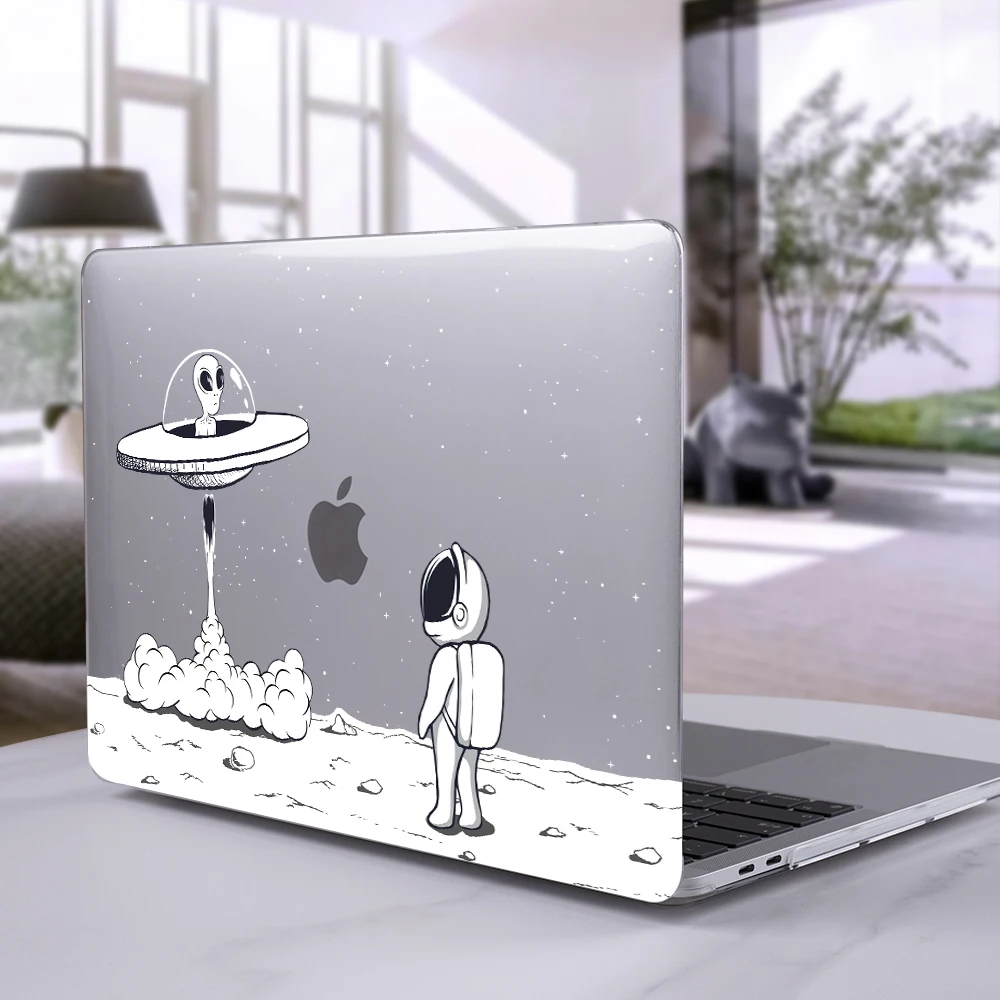 Чехол с 3d-астронавтами для Macbook Air 13 A2337 A2179 ID A2338 2020 M1 Chip Pro 14 15 16 A2442 A2141 A2485 последняя
