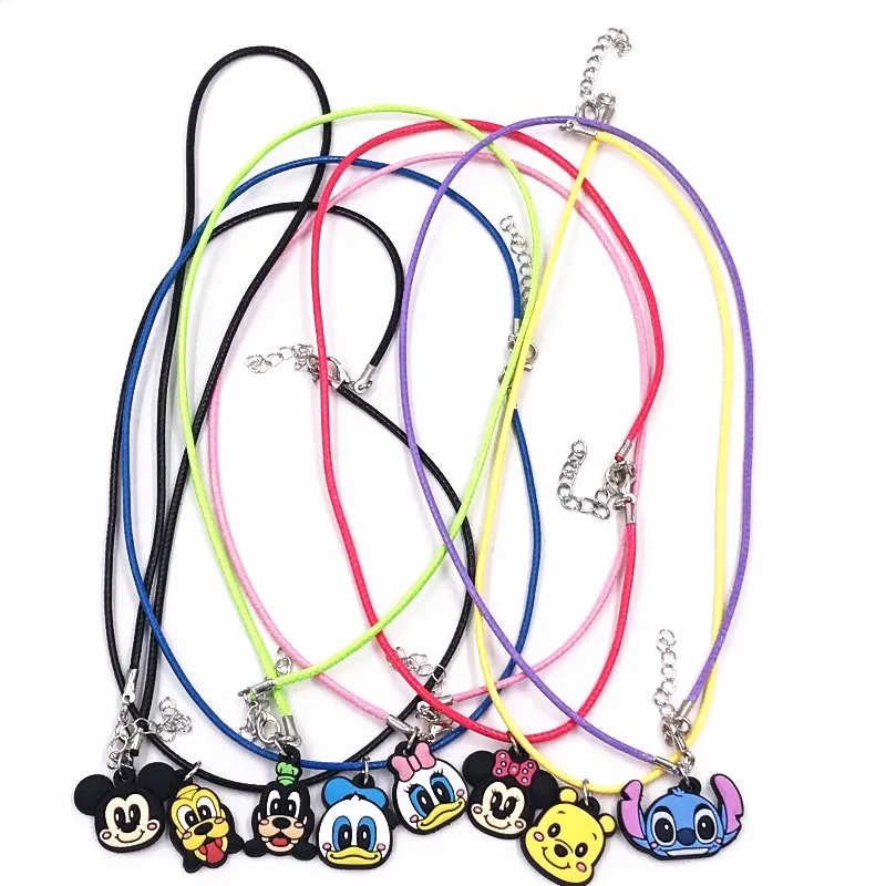 1 шт. милое животное ожерелье из мультфильма маленький монстр гравюра Ститч