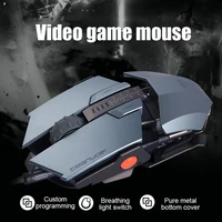 cable game mouse competition professional game macro definition metal computer mechanical mouse cs go lol fps gamer mouse