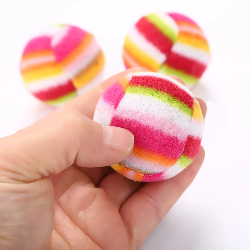 1 Pcs Rainbow Snake Shape Funny Cat Stick Head With Ring Box Interactive Toy Pet Supplies Ball | Дом и сад