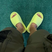 new designer mens slippers fashion flip flops solid color casual home slipper shoes eva non slip shoes womens beach slides