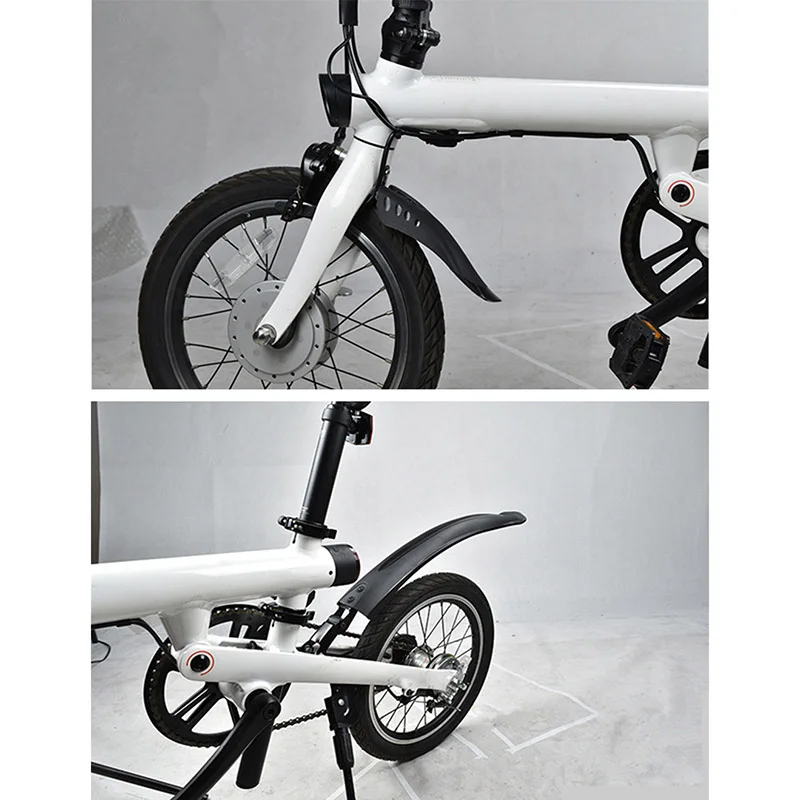 Bike Tyre Splash Front Rear Mudguard Shelf Rack for Xiaomi Qicycle EF1 Electric Bicycle Accessories | Спорт и развлечения