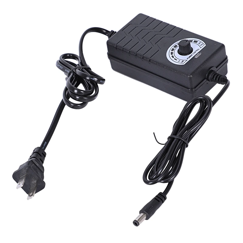 Adjustable AC to DC Power Supply Adapter Converter 100-240V 1-24V 2A for Electric Fan Drill Motor Speed Controller | Обустройство
