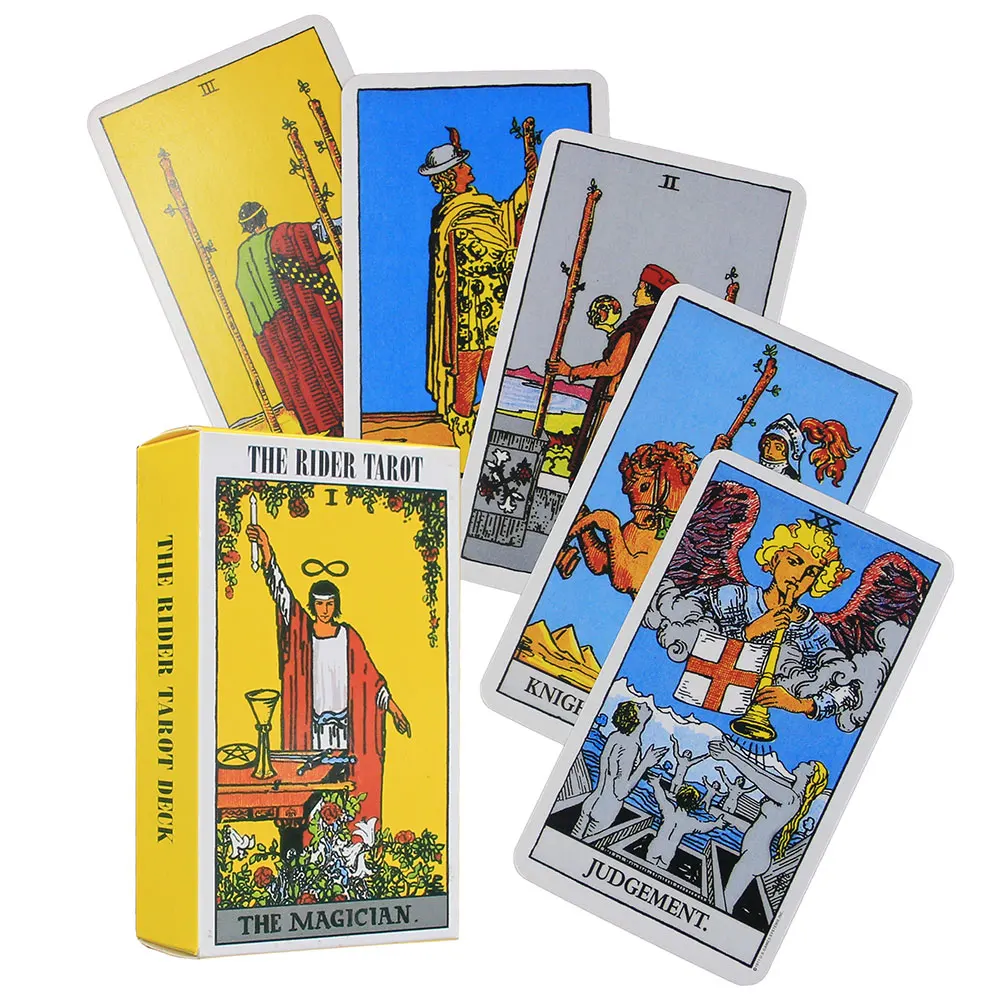 Таро всадника Waite настольные игры гадание для взрослых и детей настольная игра