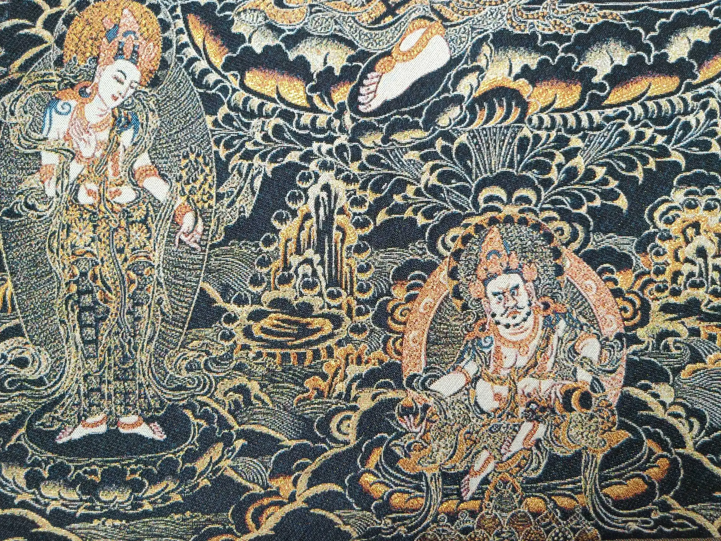 36 &quotтибетский с тканевым верхом вышитыми шелк Буддизм зеленый Тара Tangka Фреска