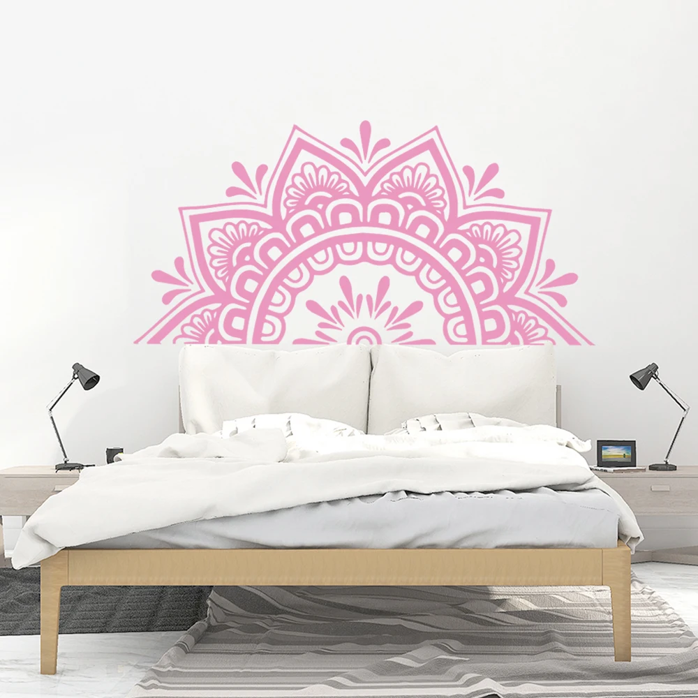 

New Mandala Flower Wall Stickers Decor For Living Room Wallstickers Bedroom Decor Vinyl Decal Sticker Vinilos Decorativo