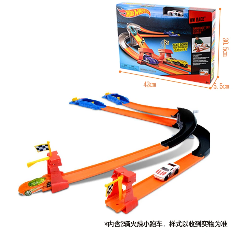 Hotwheels ECL 3 in 1 аксессуары для треков модель автомобиля поезд дети пластиковые