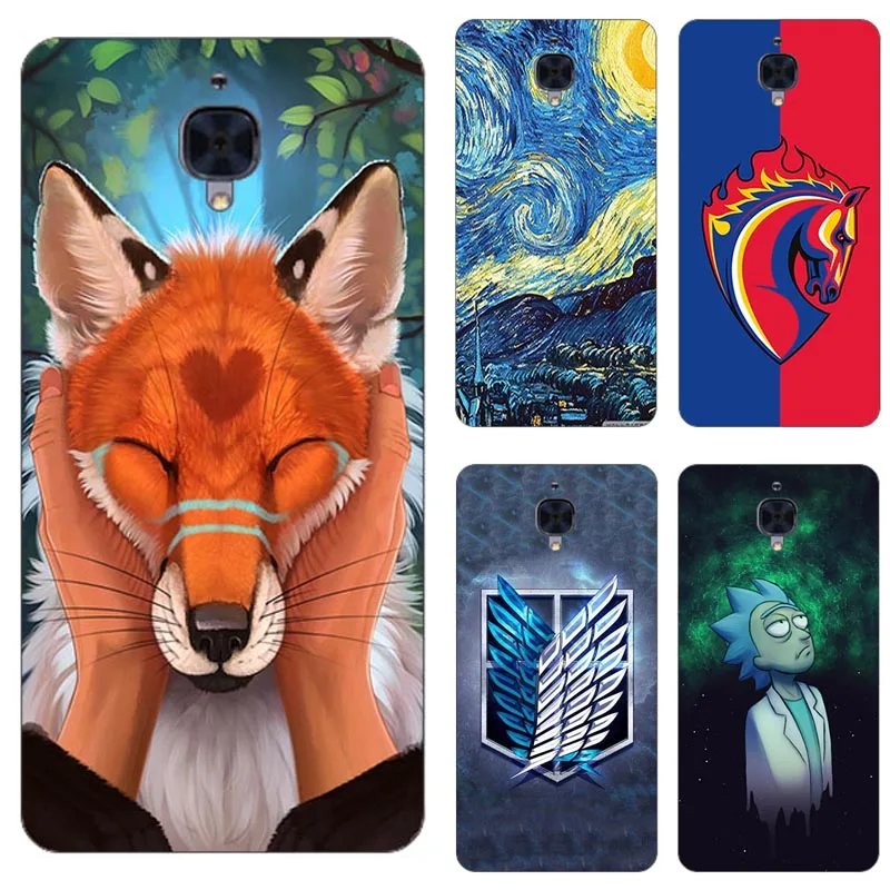 Soft TPU Case For Oneplus 3 3t Cool Design Silicone Back Cover / Three One Plus Phone Cases | Мобильные телефоны и