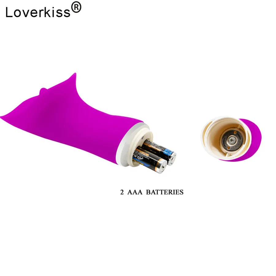 Вибратор Loverkiss 30 колебаний для массажа беззвучный вибратор стимуляции клитора