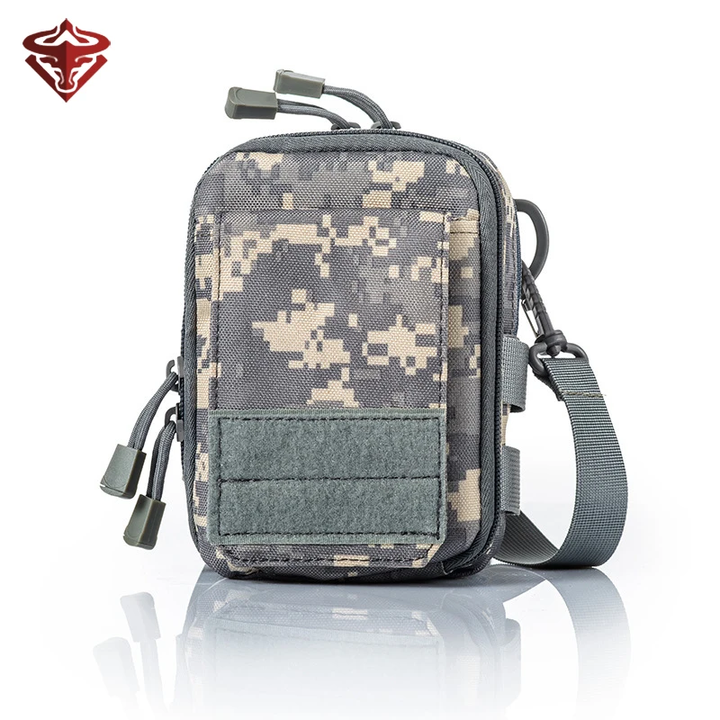 

Поясная Сумка в стиле милитари для бега, маленькие сумки для аптечки, медицинская сумка, держатель для телефона, тактическая мягкая сумка с ...