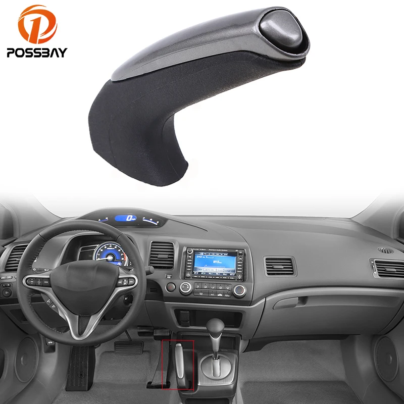 Автомобильная накладка на ручку стояночного тормоза POSSBAY для Honda Civic Hybrid Sedan 2006 2011