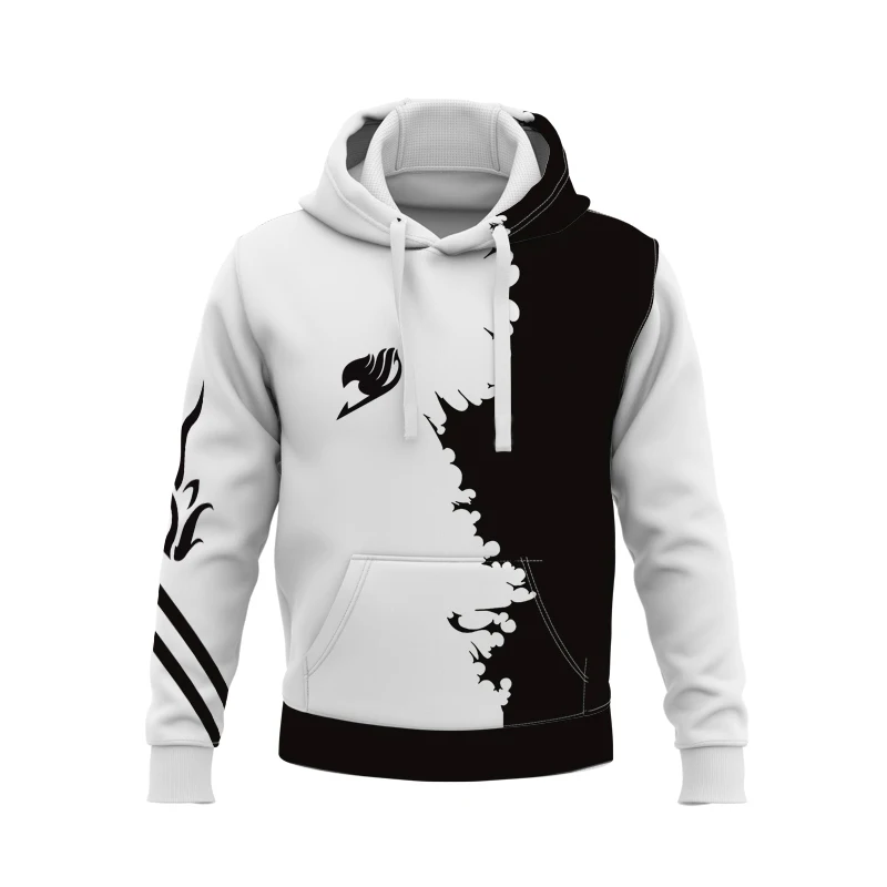 

European Style 3D Sportswear Personalized Creative Art Color Hoodie 2021 New Simple Leisure Crew Neck