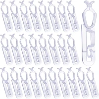 100pcs plastic gutter hooks clips for outdoor christmas roof shingles roof ridge line fence icicle fairy light