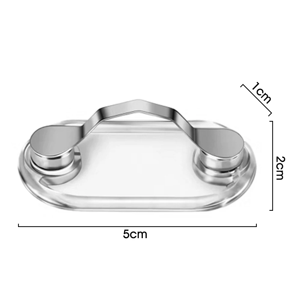 

1/2/5pcs Magnetic Hooks Clip Glasses Headphone Badge Removable Tool Sunglasses Headset Line Clip Hang Magnetic Clip Supplies