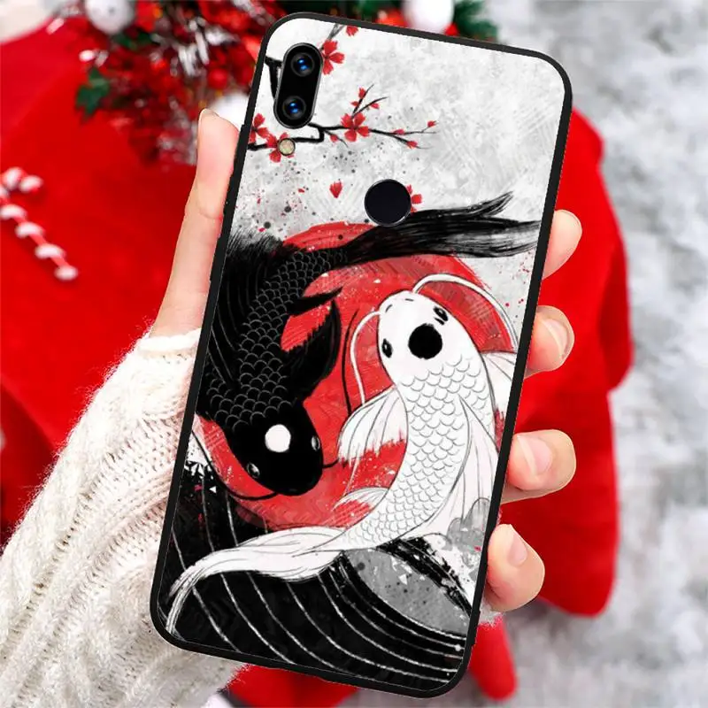 

Japanese Style Art Japan aesthetics Phone Case For Xiaomi Redmi note 7 8 9 t k30 max3 9 s 10 pro lite