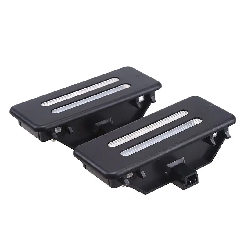 1 пара 1210 SMD светодиодный Белый ошибок Vanity спереди зеркало с подсветкой для BMW E60 E61