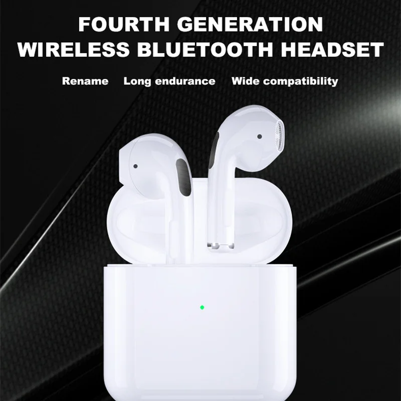 

Mini Pro 4 Bluetooth Earphones Hi-Fi Wireless Headphones In-Ear Stereo Earbuds Hands-Free Headset For most of cell Phones