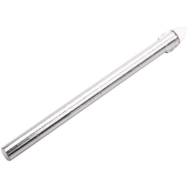 

10PCS Spear Point Head Ceramic Marble Tile Glass Drill Bit 6MM Round Shank Drilling Bathroom Tiles Tools