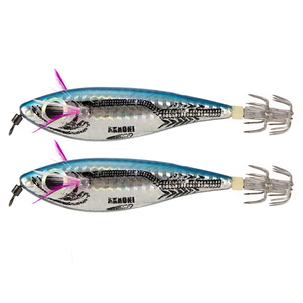 Lixada 1/2/3pcs Рыболовный прикорм кальмаров Jig искусственная жесткая для рыбалки