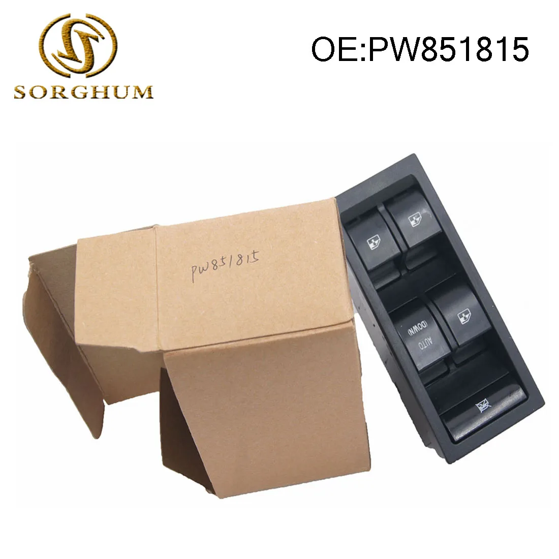 

PW851815 правый водительский боковой переключатель окна для Proton, Gen-2 2004-2012 5 дверей