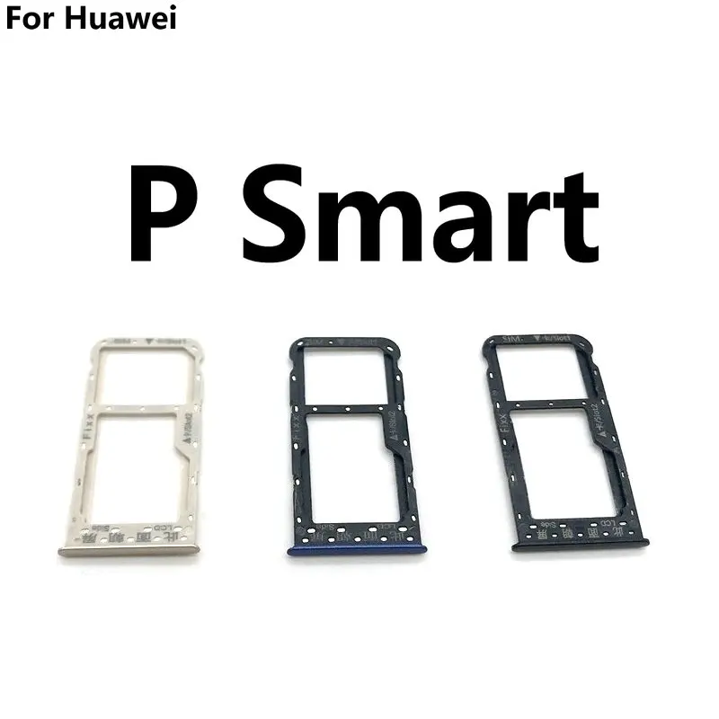 Новые Micro Sim-карты слот лоток Адаптеры для Huawei P smart / Enjoy 7S FIG-LX1 FIG-LA1 FIG-LX2 FIG-LX3