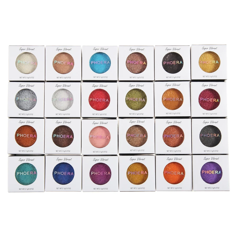 

PHOERA Monochrome Eyeshadow Matte Pearlescent Metallic Eye shadow Makeup Powder Oogschaduw Palet Cosmetics TSLM1