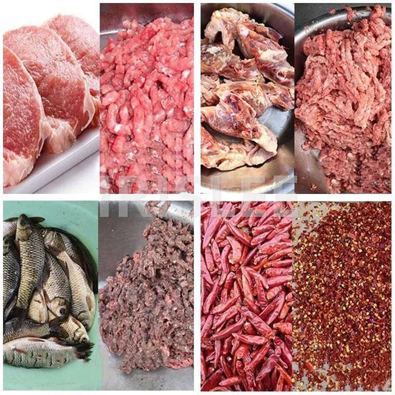 Коммерческая электрическая мясорубка для куриных костей машина измельчения