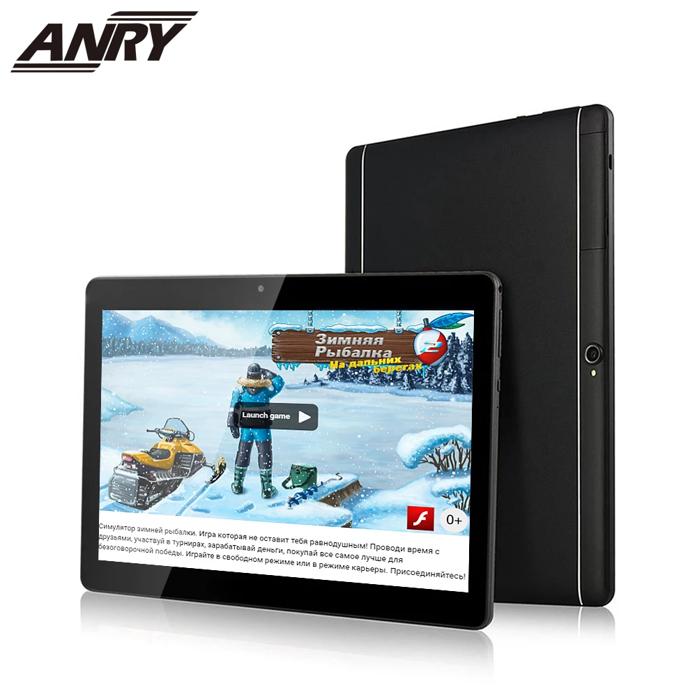 ANRY Tablet 10 дюймов планшетный ПК 4 ГБ/32 ГБ Android 7,0 четырехъядерный 3g телефон, планшет на OC Android 1280*800 ips Tab двойная камера ПК планшет 10,1
