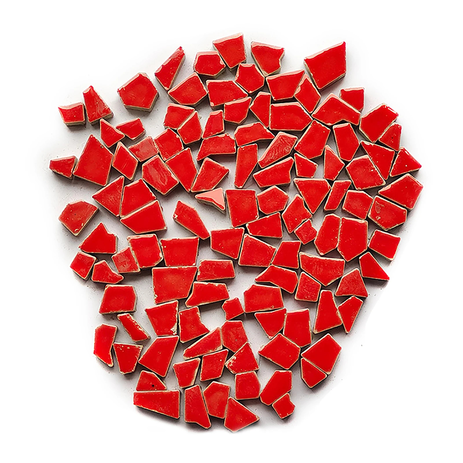 Керамическая мозаичная плитка 500 г маленькая глазурованная | Дом и сад