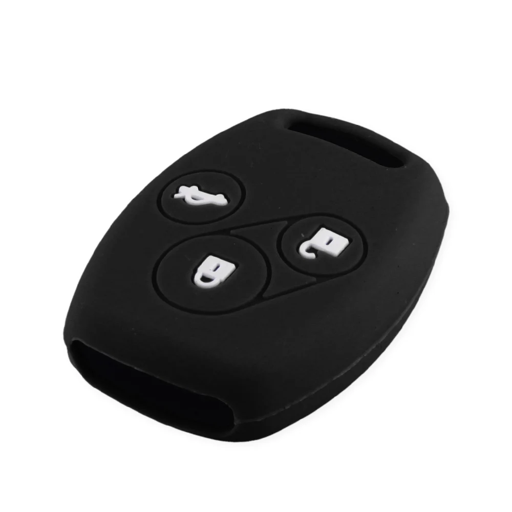 KEYYOU Silicone Car Key Cover Case Fob Remote Shell 2003 2008 2009 2010 2011 2012 For Honda Accord CRV Civic Fit Pilot |