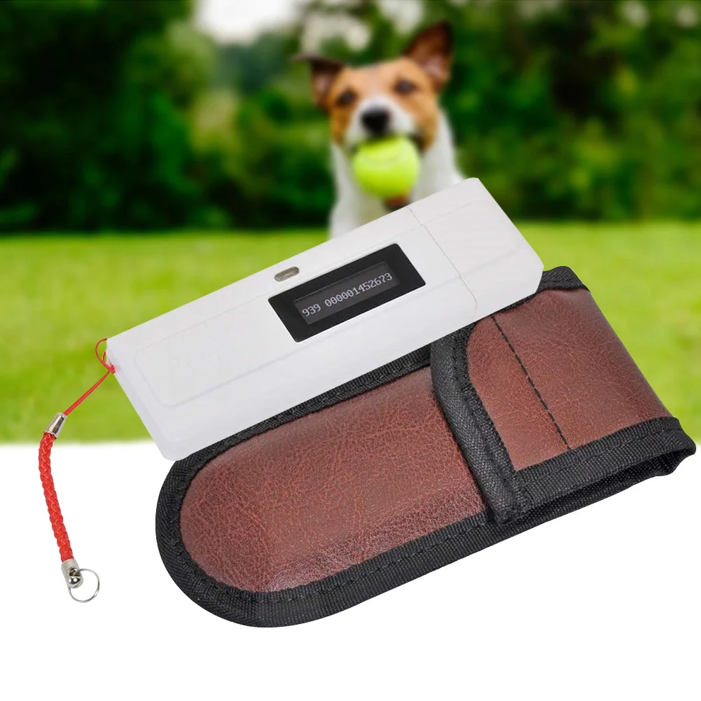 

Microchip Scanner LCD Display Cat Handheld Reader ID Dog Tracking Animal USB Rechargeable Portable Pet Supplies High Brightness
