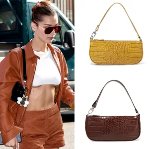 alligator print handbag shoulder bag kendou celebrity inspired underarm bag small bag baguette bag small shoulder bag free global shipping