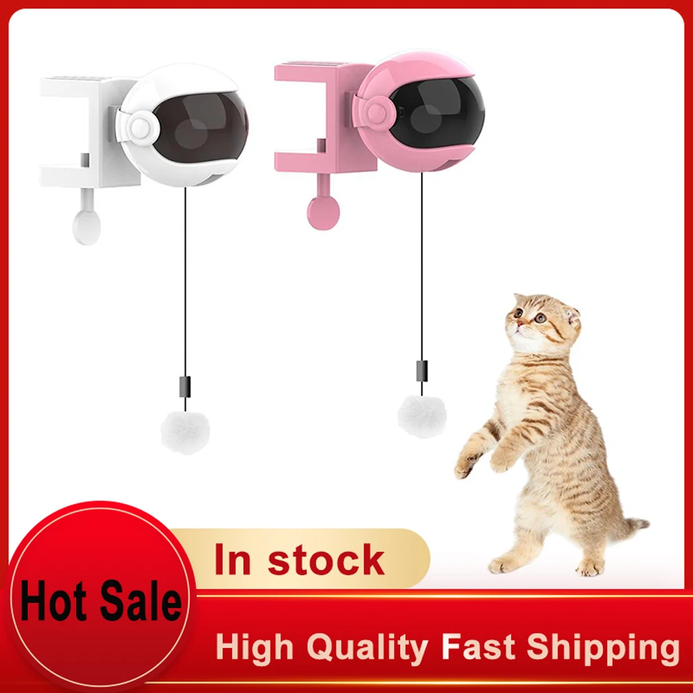 

Electronic Motion Cat Toy Interactive Cat Teaser Toy Yo-Yo Lifting Ball Electric Flutter Rotating Interactive Puzzle Pet Toy Hot
