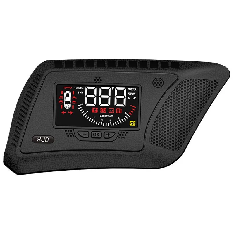 HUD Автомобильный дисплей лобовое стекло проектор охранная сигнализация