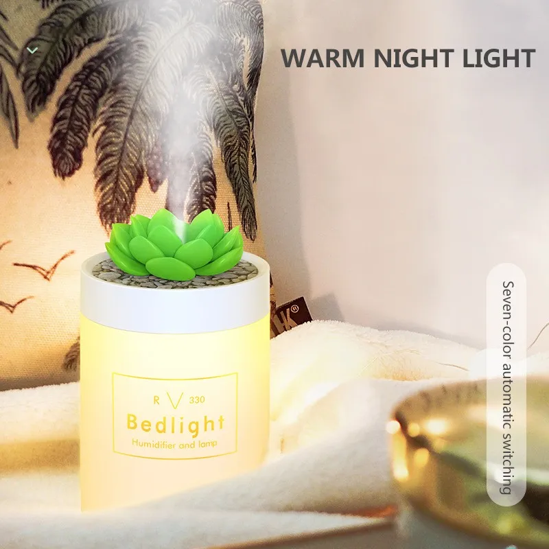 Увлажнитель воздуха с питанием от USB ночсветильник большой емкости распылителем