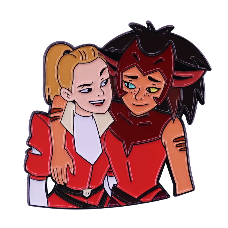 SHE RA и крестин мощность значок SheRa CatraDora цатра Adora любовь твердым эмалиевым