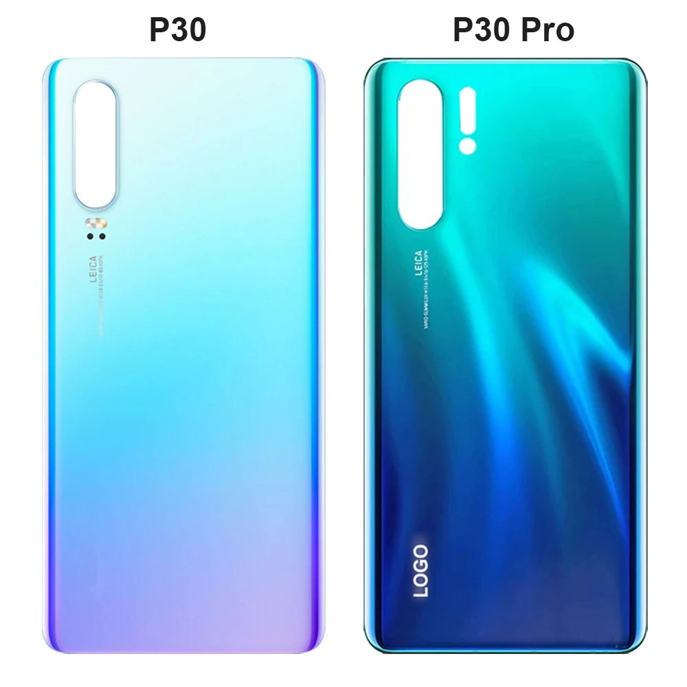 Cubierta de bater&iacute;a Original para Huawei P30 Pro, carcasa trasera, piezas de repuesto-2