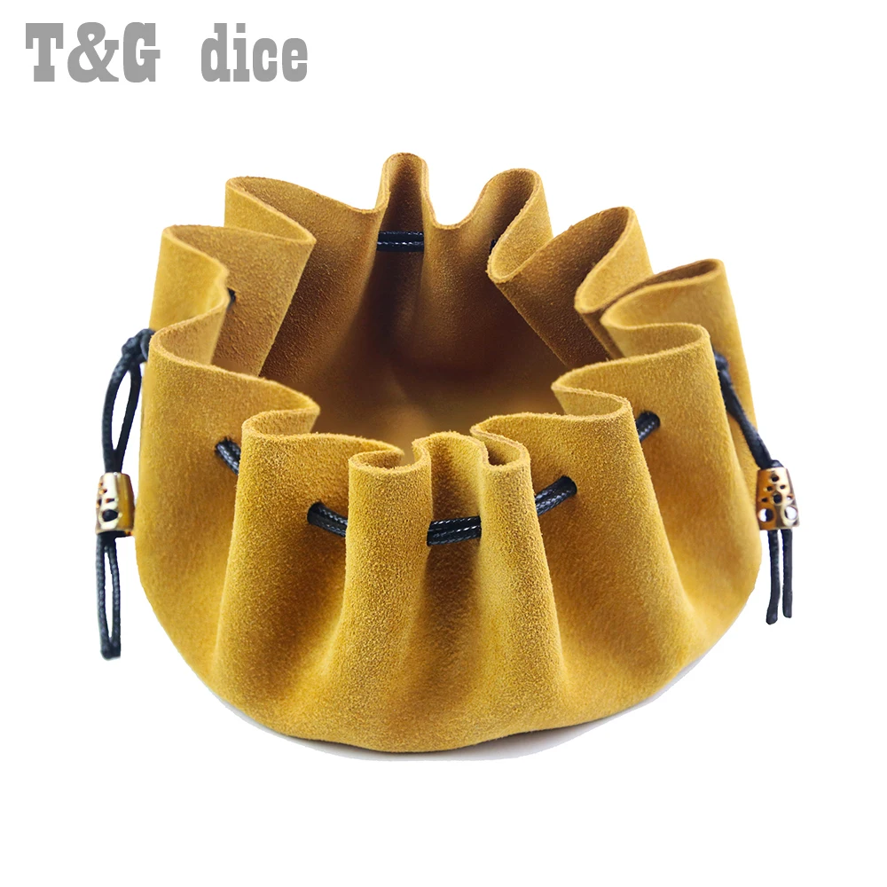 Портативный Забавный кожаный мешок на шнурке сумка для кости упаковка хранения