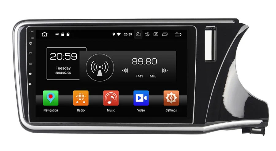 Автомобильный мультимедийный GPS навигатор PX6 с отличной производительностью Android