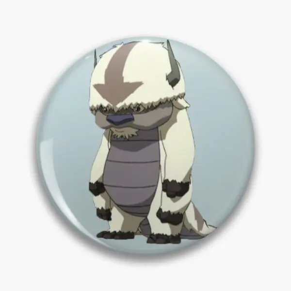 

Стоящий Аватар Appa, последний страйбанд, индивидуальная мягкая кнопка, булавка, шляпа, женский металлический смешной милый подарок, любимый ...