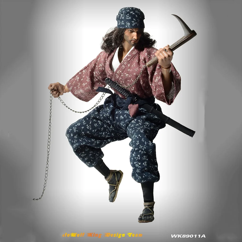 

WK89011A For Collection 1/6 Scale Japanese Warrior Shishido Baiken 12‘’ Action Figure Model for Fans Holiday Gifts