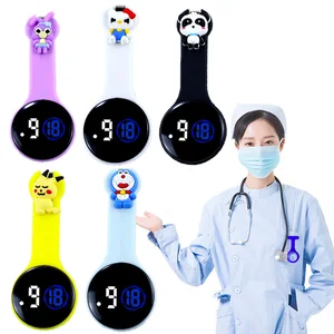 Fashion Cartoon Silicone Nurse Watches Girls Digital LED Doctor Watch and Date in India