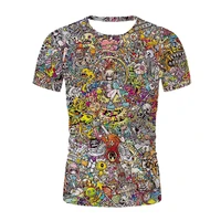 new small floral t shirt o neck t shirt summer short sleeved 3d mens tshirt shirt large size t shirts casual loose tops unisex