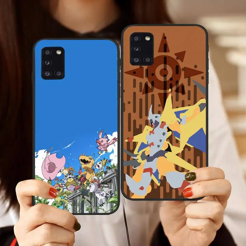 

Digimon Adventure Phone Case For Samsung a10 a12 a50 a51 a52 a21 a31 a32 a71 s10 s20 s21 Plus Fe Ultra