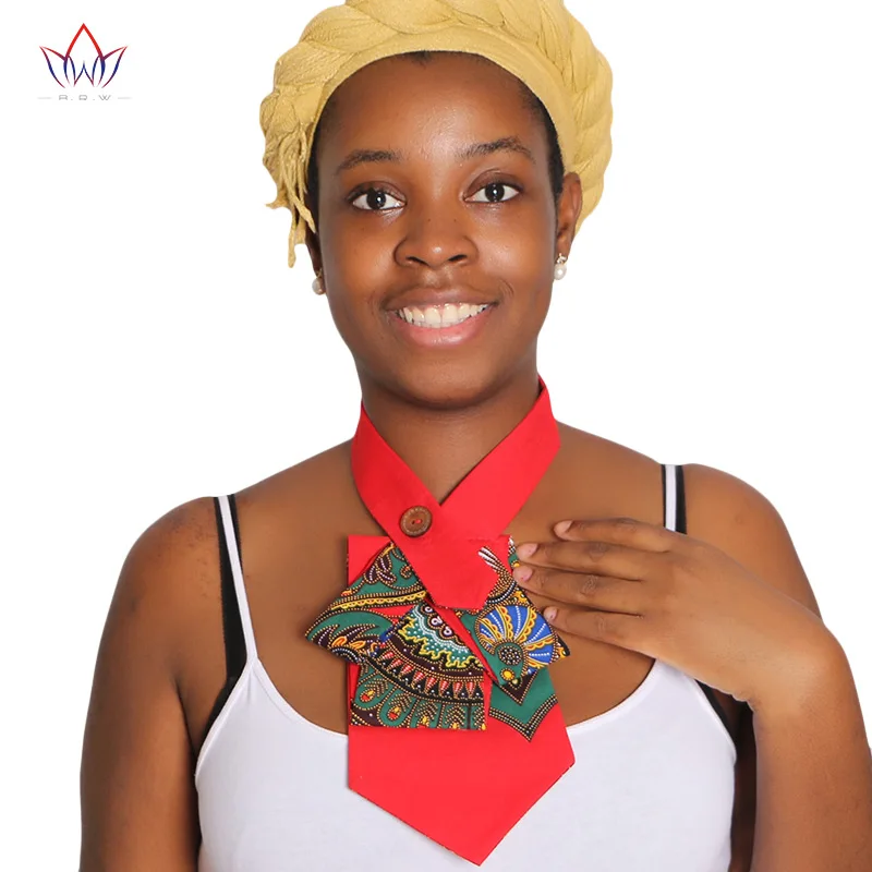 BintaRealWax Африканский Новый накладной воротник и бант красочные съемные воротники