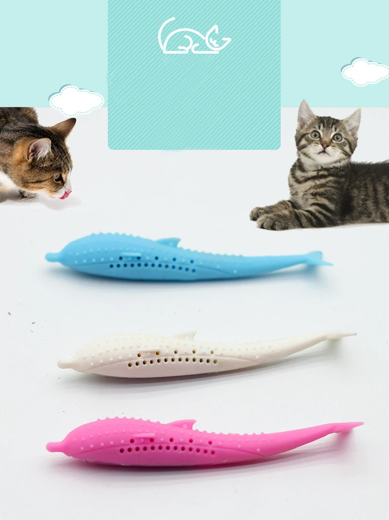 Мягкая силиконовая креативная 3D игрушка для кошек в форме рыбы, игрушка для кошек, игрушка для кошек, игрушка для домашних животных