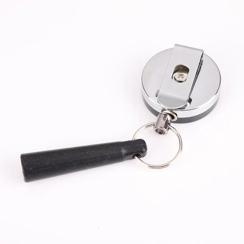 Camping Heavy Duty Retractable Pen Pull Holder Reel Carpenter Pencils Anti Lost Rope Key Chain Belt Clip Outdoor Tools | Спорт и