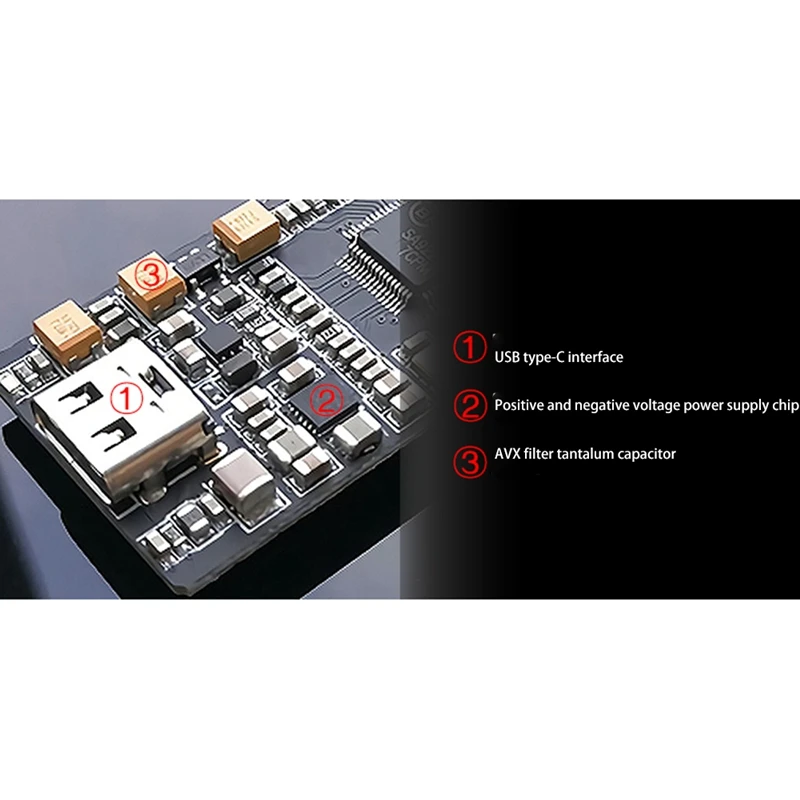 

ES9038Q2M DAC SA9227 Type-C Hi-Fi DSD252